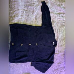 Aerie Black Knit Sweater